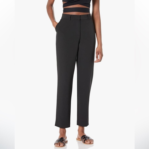 The Drop Abby Flat Front Pant - Picture 1 of 4